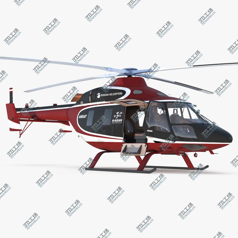 images/goods_img/202105072/3D Kazan Ansat Russian Light Helicopter Rigged model/1.jpg